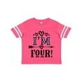 thumbnail image 1 of Inktastic 4th Birthday 4 Year Old Arrow Girls Toddler T-Shirt, 1 of 5