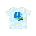 thumbnail image 1 of Inktastic 4th Birthday Airplane Pilot Childs Boys Toddler T-Shirt, 1 of 5