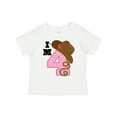 thumbnail image 1 of Inktastic 4th Birthday Cowgirl 4 Year Old Girls Toddler T-Shirt, 1 of 5