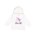 thumbnail image 1 of Inktastic 4th Birthday Cute Unicorn Toddler Hoodie, 1 of 4
