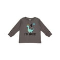 thumbnail image 1 of Inktastic 4th Birthday Dinosaur Party 4 Year Old Boys or Girls Long Sleeve Toddler T-Shirt, 1 of 5