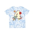 thumbnail image 1 of Inktastic 4th Birthday Outer Space Theme Boys or Girls Toddler T-Shirt, 1 of 5