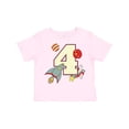 thumbnail image 1 of Inktastic 4th Birthday Outer Space Theme Boys or Girls Toddler T-Shirt, 1 of 5
