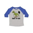 thumbnail image 1 of Inktastic 4th Birthday Party Dinosaur 4 Year Old Boys Toddler T-Shirt, 1 of 5