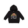 thumbnail image 1 of Inktastic 4th Birthday Princess Girls Crown Toddler Hoodie, 1 of 4