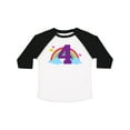 thumbnail image 1 of Inktastic 4th Birthday Rainbow Girls Toddler T-Shirt, 1 of 5