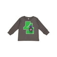 thumbnail image 1 of Inktastic 4th Birthday Robot Boys Robotics Boys Long Sleeve Toddler T-Shirt, 1 of 5