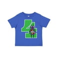 thumbnail image 1 of Inktastic 4th Birthday Robot Boys Robotics Boys Toddler T-Shirt, 1 of 5