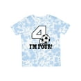 thumbnail image 1 of Inktastic 4th Birthday Soccer 4 Year Old Boys or Girls Toddler T-Shirt, 1 of 5