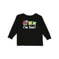 thumbnail image 1 of Inktastic 4th Birthday Train Boys Long Sleeve Toddler T-Shirt, 1 of 5