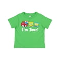 thumbnail image 1 of Inktastic 4th Birthday Train Boys Toddler T-Shirt, 1 of 5