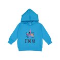 thumbnail image 1 of Inktastic 4th Birthday Unicorn Party 4 Year Old Girl Toddler Hoodie, 1 of 4