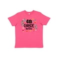 thumbnail image 1 of Inktastic 4th Grade Rocks Back to School Youth T-Shirt, 1 of 5