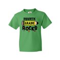 thumbnail image 1 of Inktastic 4th Grade Rocks with Pencil and Stars Youth T-Shirt, 1 of 5