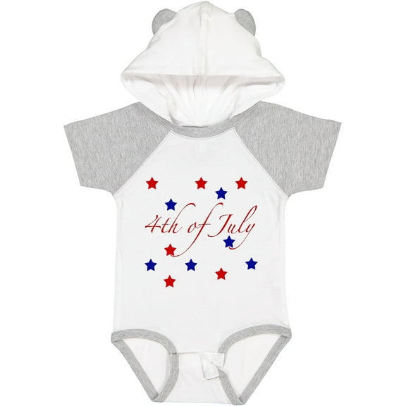 Inktastic 4th Of July Stars Boys or Girls Baby Bodysuit