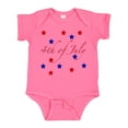 thumbnail image 1 of Inktastic 4th Of July Stars Boys or Girls Baby Bodysuit, 1 of 5