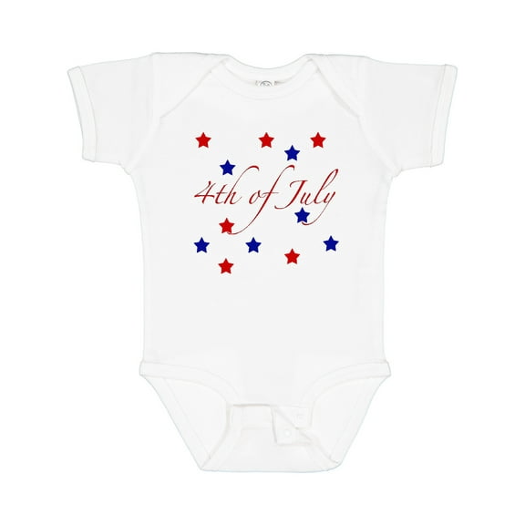 Inktastic 4th Of July Stars Boys or Girls Baby Bodysuit