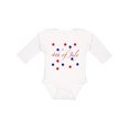 thumbnail image 1 of Inktastic 4th Of July Stars Boys or Girls Long Sleeve Baby Bodysuit, 1 of 5
