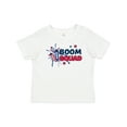thumbnail image 1 of Inktastic 4th of July Boom Squad Blue and Red Fireworks Boys or Girls Baby T-Shirt, 1 of 5