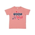 thumbnail image 1 of Inktastic 4th of July Boom Y'all with Red White and Blue Stars Boys or Girls Toddler T-Shirt, 1 of 5