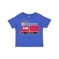 thumbnail image 1 of Inktastic 4th of July Firetruck with Red and Blue Stars Boys or Girls Toddler T-Shirt, 1 of 5