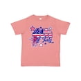 thumbnail image 1 of Inktastic 4th of July Fireworks Stars and American Flag Boys or Girls Toddler T-Shirt, 1 of 5