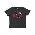 thumbnail image 1 of Inktastic 4th of July Free to Sparkle in Red White and Blue Youth T-Shirt, 1 of 5
