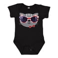 thumbnail image 1 of Inktastic 4th of July Girl Patriotic Cat Boys or Girls Baby Bodysuit, 1 of 5
