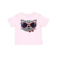 thumbnail image 1 of Inktastic 4th of July Girl Patriotic Cat Boys or Girls Toddler T-Shirt, 1 of 5