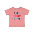 thumbnail image 1 of Inktastic 4th of July Let Freedom Ring with Stars Boys or Girls Baby T-Shirt, 1 of 5
