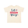 thumbnail image 1 of Inktastic 4th of July Let Freedom Ring with Stars Boys or Girls Toddler T-Shirt, 1 of 5