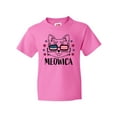 thumbnail image 1 of Inktastic 4th of July Meowica Cat in Flag Sunglasses Youth T-Shirt, 1 of 5