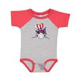 thumbnail image 1 of Inktastic 4th of July Patriot Shark Boys or Girls Baby Bodysuit, 1 of 5