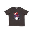 thumbnail image 1 of Inktastic 4th of July Patriot Shark Boys or Girls Toddler T-Shirt, 1 of 5