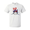thumbnail image 1 of Inktastic 4th of July Patriot Shark T-Shirt, 1 of 5