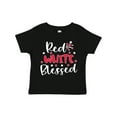 thumbnail image 1 of Inktastic 4th of July Red White Blessed Fireworks Boys or Girls Toddler T-Shirt, 1 of 5