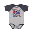 thumbnail image 1 of Inktastic 4th of July Red, White and Blue Sweetie Cupcakes and Stars Boys or Girls Baby Bodysuit, 1 of 5