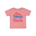 thumbnail image 1 of Inktastic 4th of July Star Spangled and Sassy with Arrow and Stars Boys or Girls Baby T-Shirt, 1 of 5