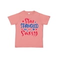 thumbnail image 1 of Inktastic 4th of July Star Spangled and Sassy with Arrow and Stars Boys or Girls Toddler T-Shirt, 1 of 5