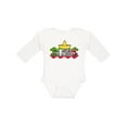thumbnail image 1 of Inktastic 50% Mexican 100% Awesome Boys or Girls Long Sleeve Baby Bodysuit, 1 of 5
