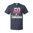 thumbnail image 1 of Inktastic 50 and Fabulous with Sparkles T-Shirt, 1 of 5