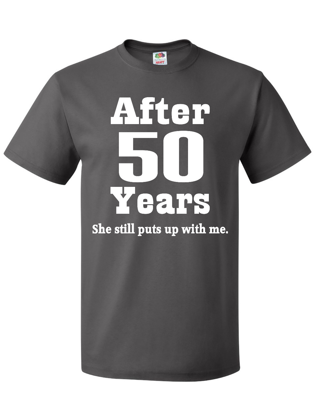 Inktastic 50th Anniversary Funny Husband T-Shirt - image 1 of 4