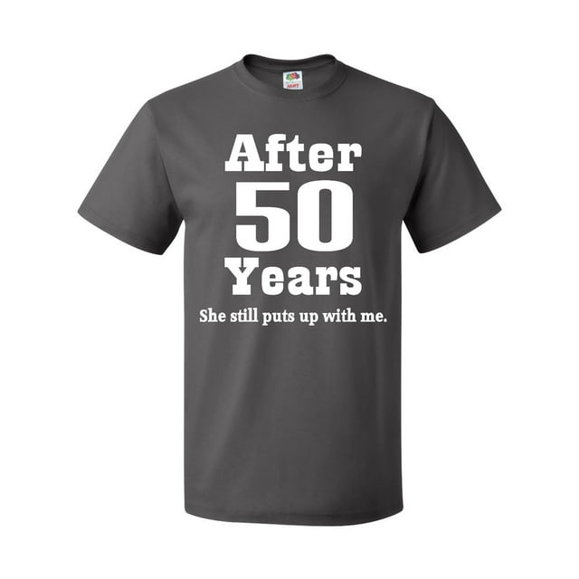 Inktastic 50th Anniversary Funny Husband T-Shirt
