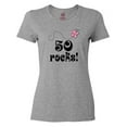 thumbnail image 1 of Inktastic 50th Birthday 50 Rocks Gift Women's T-Shirt, 1 of 5