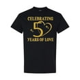 thumbnail image 1 of Inktastic 50th Wedding Anniversary 50 Years T-Shirt, 1 of 5