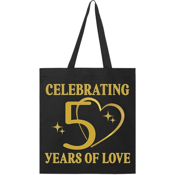 Inktastic 50th Wedding Anniversary 50 Years Tote Bag