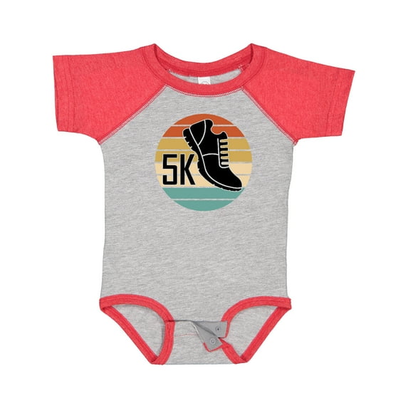 Inktastic 5K Race Running Gift for Runner Boys or Girls Baby Bodysuit
