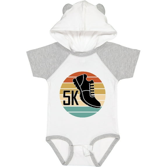 Inktastic 5K Race Running Gift for Runner Boys or Girls Baby Bodysuit