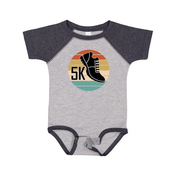 Inktastic 5K Race Running Gift for Runner Boys or Girls Baby Bodysuit
