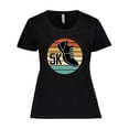 thumbnail image 1 of Inktastic 5K Race Running Gift for Runner Women's Plus Size T-Shirt, 1 of 5